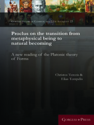 cover image of Proclus on the transition from metaphysical being to natural becoming